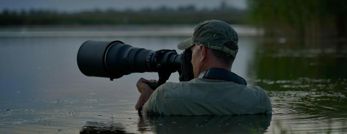 Photographer in Water